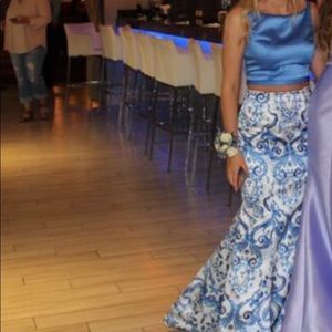 Blue Sherri hill dress